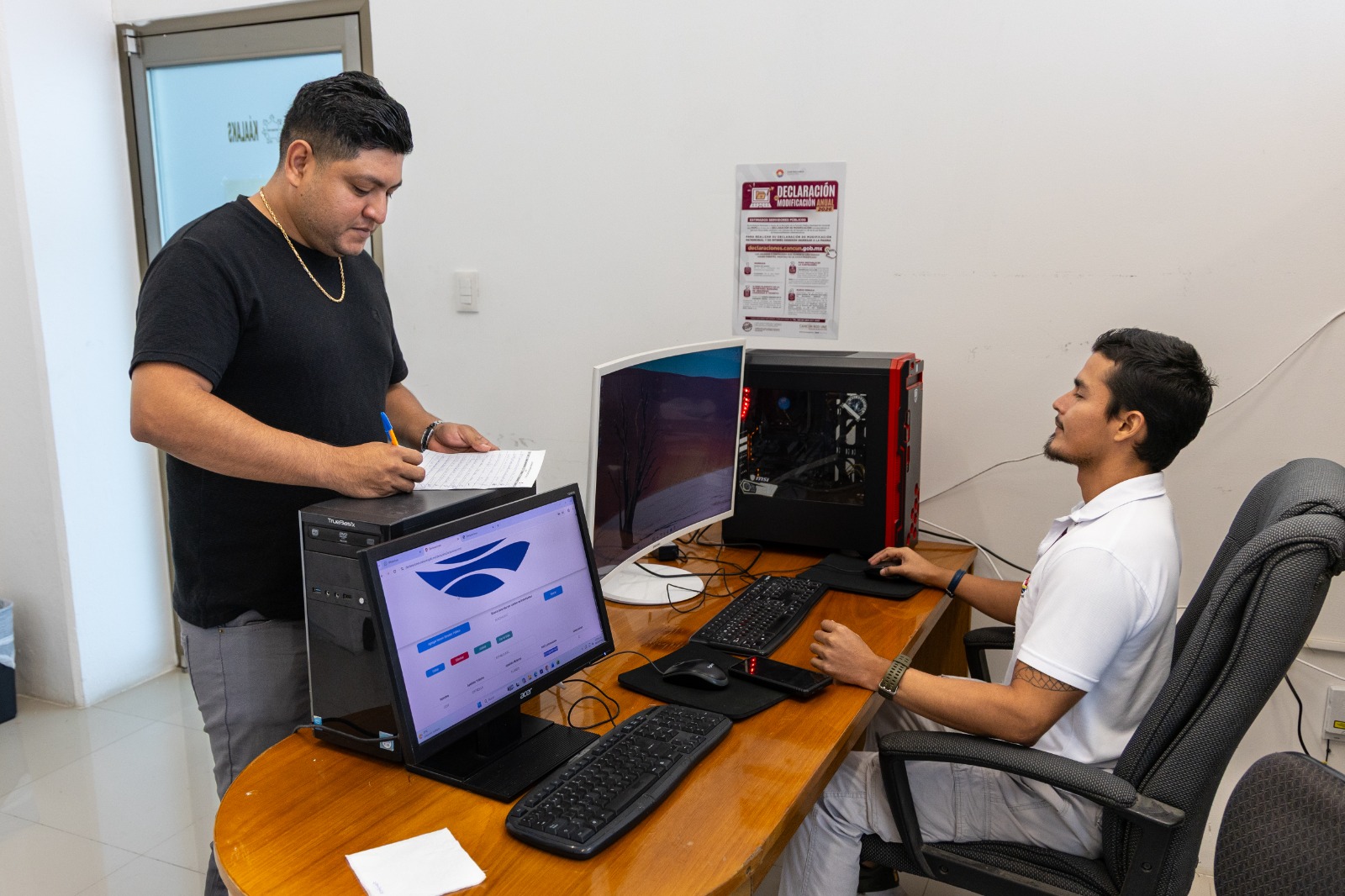 Abren nuevo módulo para declaración anual de servidores públicos en Cancún