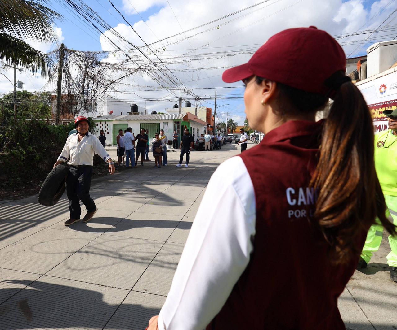 Cancún refuerza descacharrización con más de ocho metros cúbicos recolectados