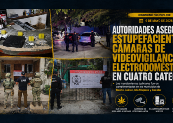 🚨 Cateos en Quintana Roo dejan drogas y cámaras aseguradas