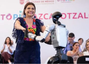 🎥🤖 VIDEO: Clara Brugada bailando con un robot