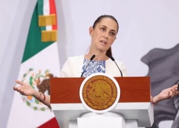 Claudia Sheinbaum reúne a su gabinete en Palacio Nacional en medio de tensiones con EE.UU.