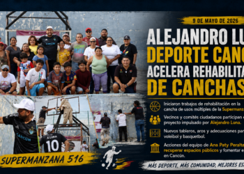 ⚽ Alejandro Luna fortalece deporte en equipo con Ana Paty