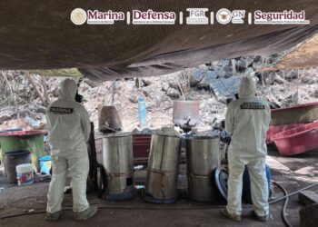 Desmantelan cinco narcolaboratorios de drogas sintéticas en Jalisco, Nayarit y Sinaloa