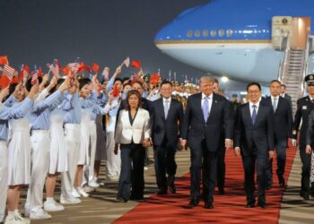 Donald Trump realiza su segunda visita a China desde 2017