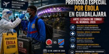 🚨 Guadalajara activa protocolo por ébola para Mundial 2026