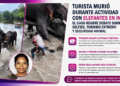 🐘 ¿Vale una selfie? Turista muere aplastada en India
