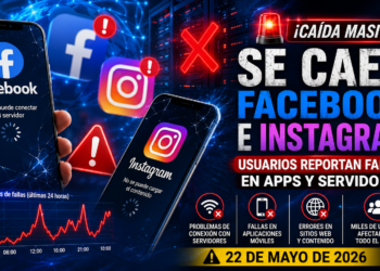 🚨 Se caen Facebook e Instagram este viernes