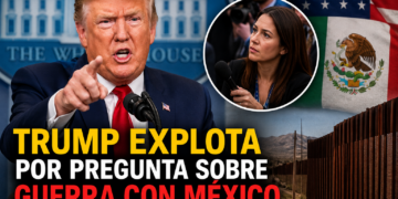 🔥 Trump explota por pregunta sobre México