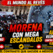 🔥 Morena con mega escándalos apenas reúne decenas; miles protestan contra Maru