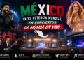 🎶 México ya es potencia mundial en conciertos de música en vivo