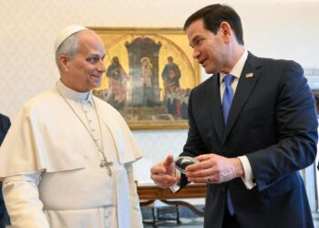 ✝️🇻🇦 Papa León XIV recibe a Marco Rubio en el Vaticano