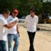 Supervisa Jacobo Arzate los avances de las canchas del Proyecto Federal Mundial Social 2026 en Isla Mujeres