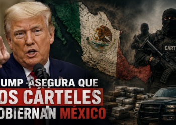 “Los cárteles gobiernan México”, dice de nuevo Donald Trump🇺🇸🚨 Trump insiste: “Los cárteles gobiernan México”