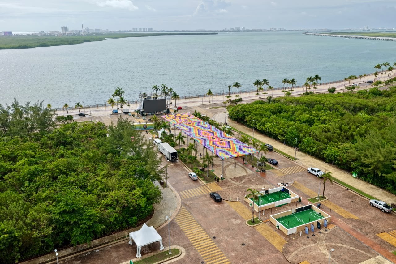 Cancún Fut Fest inicia con transmisión de México vs Sudáfrica