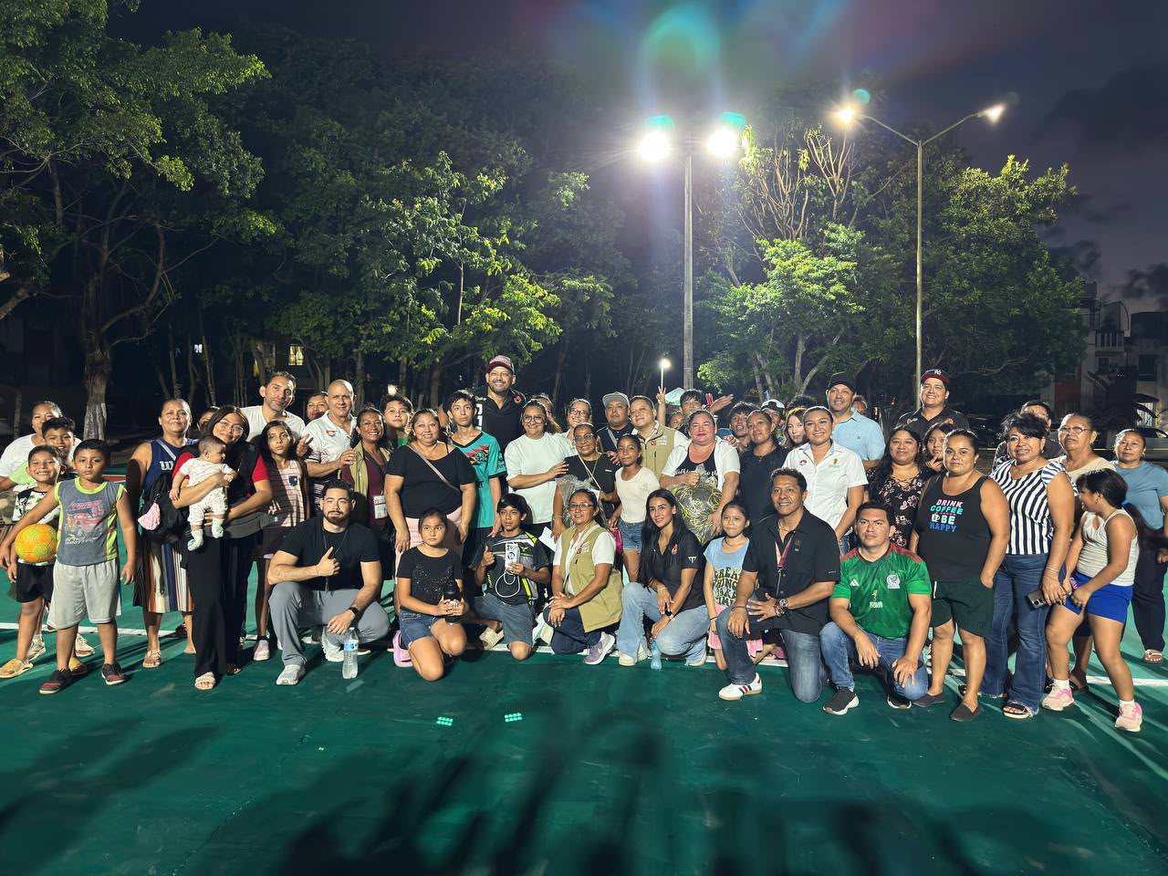 Cancún entrega espacios deportivos rehabilitados en Ciudad Natura