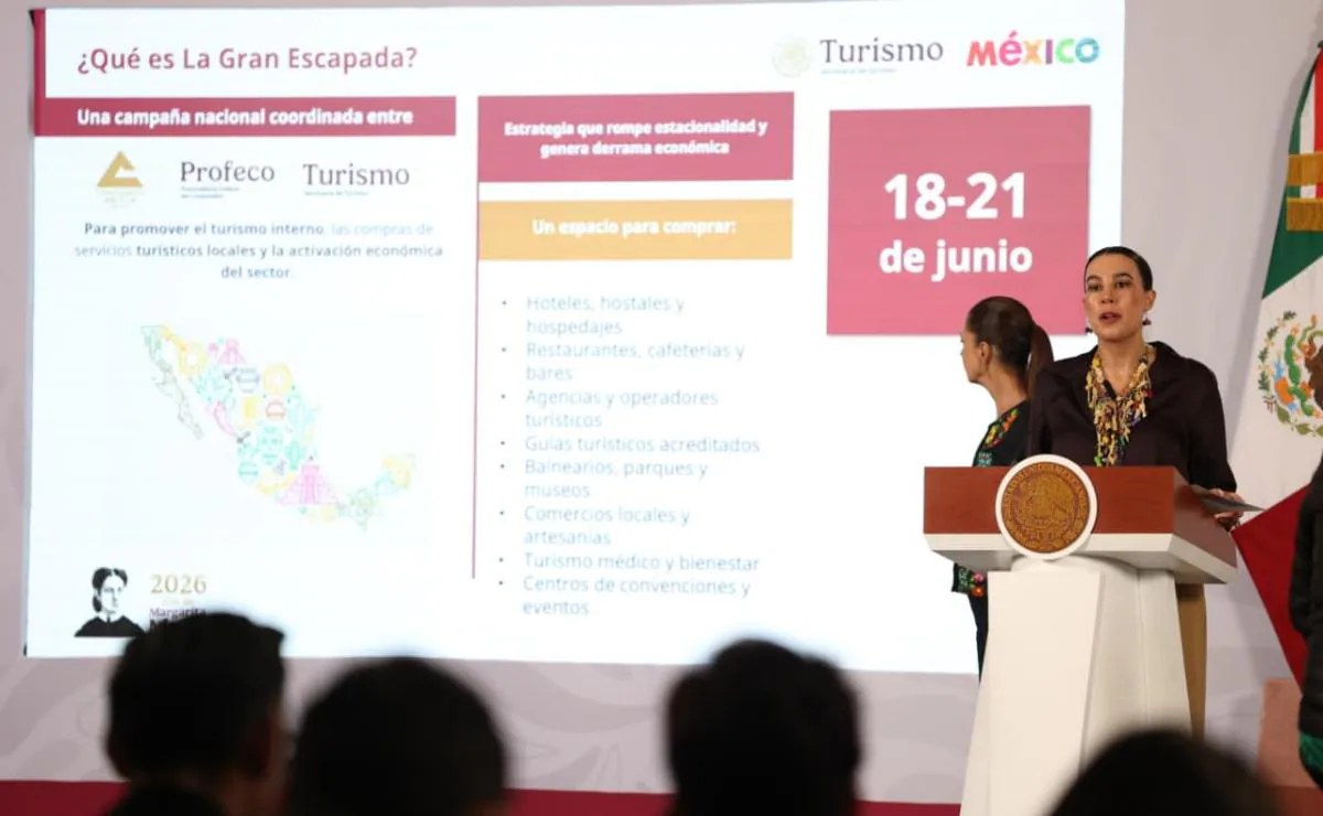 Lanza México programa 'La Gran Escapada' con descuentos turísticos