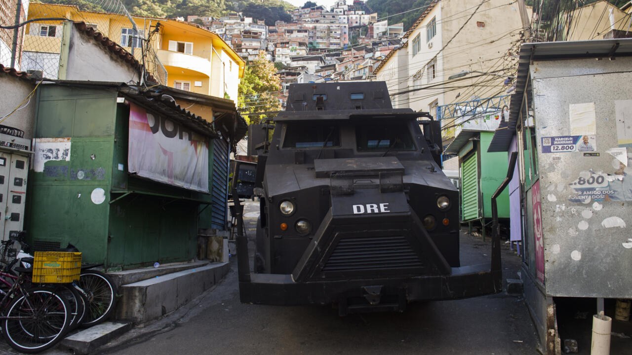Turistas atrapados en mirador por operativo en Río de Janeiro