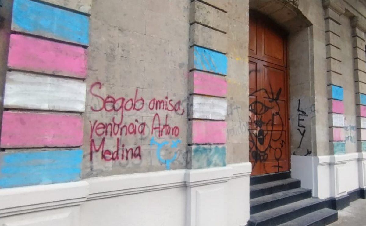 Personas trans cumplen cuatro días atrincheradas en Segob