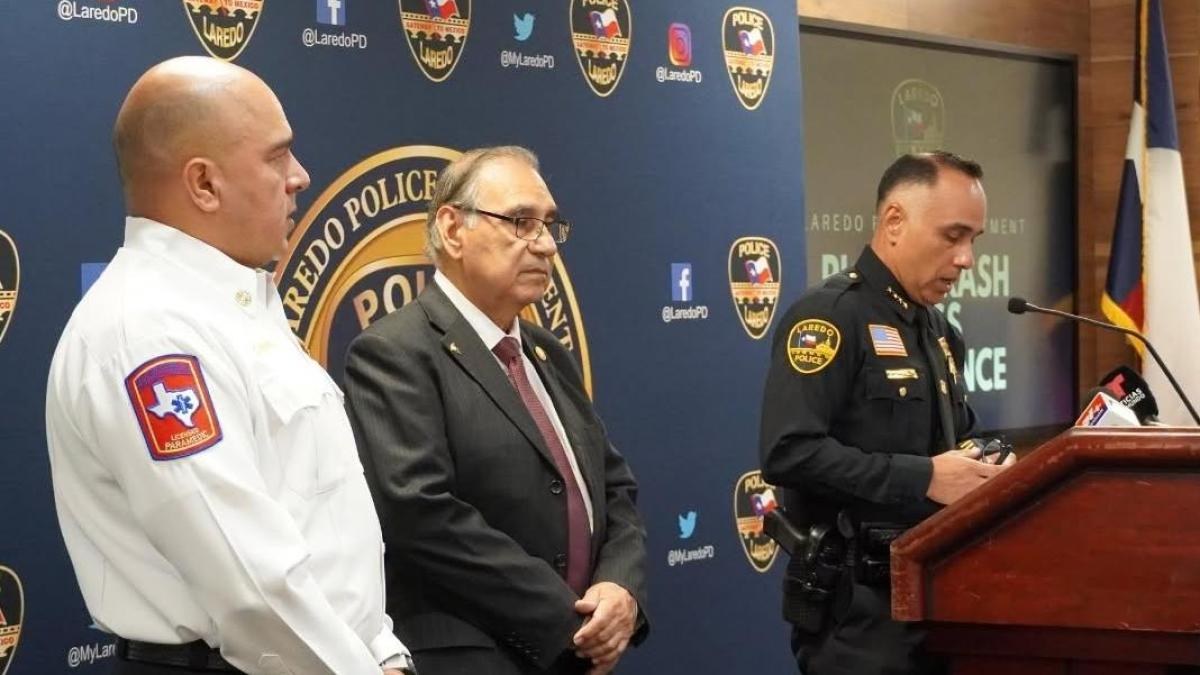 Investigan caída de avioneta cerca de Laredo con cinco heridos