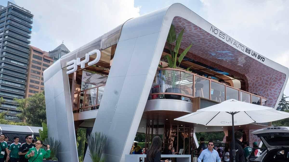 BYD presenta experiencia inmersiva en Campo Marte 26 Santander