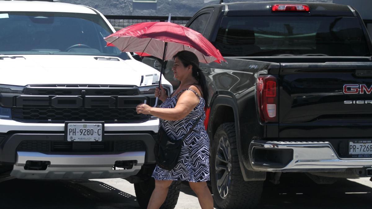 Nuevo León registra temperatura máxima de 44 grados