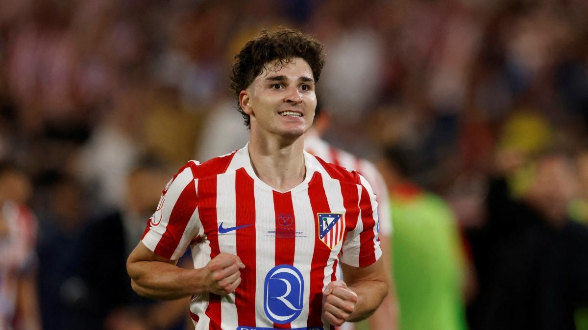 Atlético Madrid exige 500 millones por Julián Álvarez
