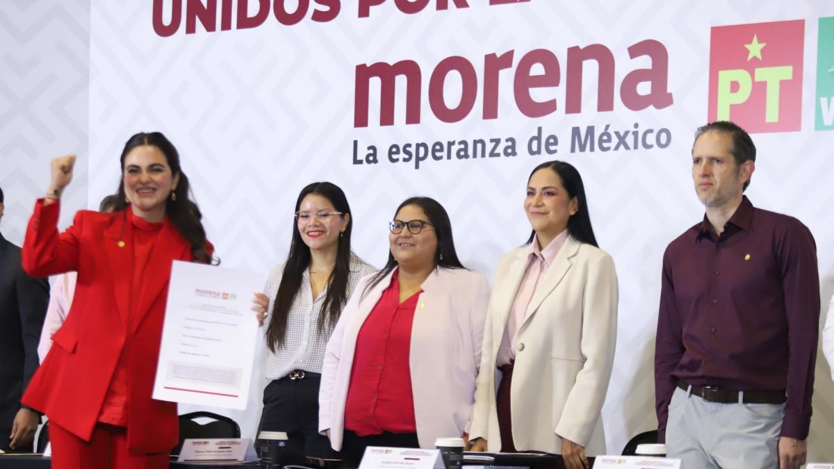 Aspirantes de Morena inician registro para elecciones 2027