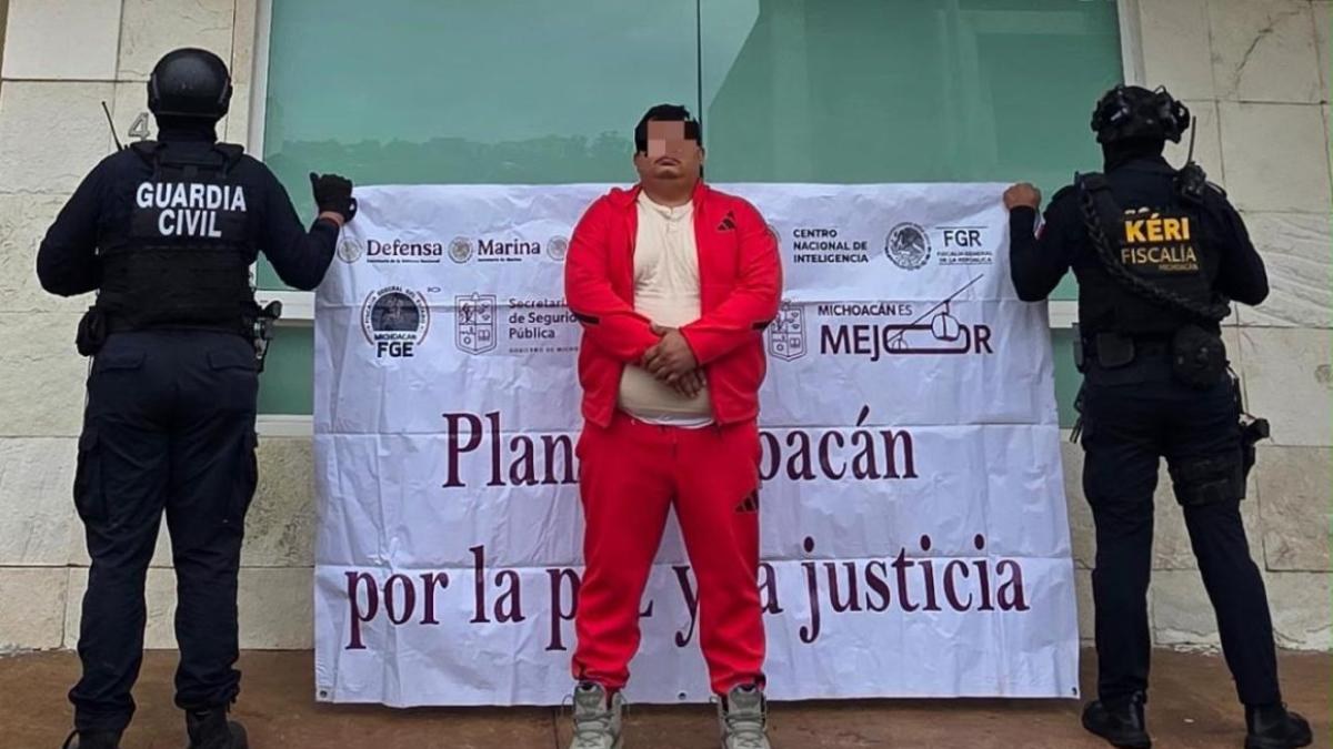 Detienen a ‘Sierra 1’, líder del Cártel de Altozano en Michoacán