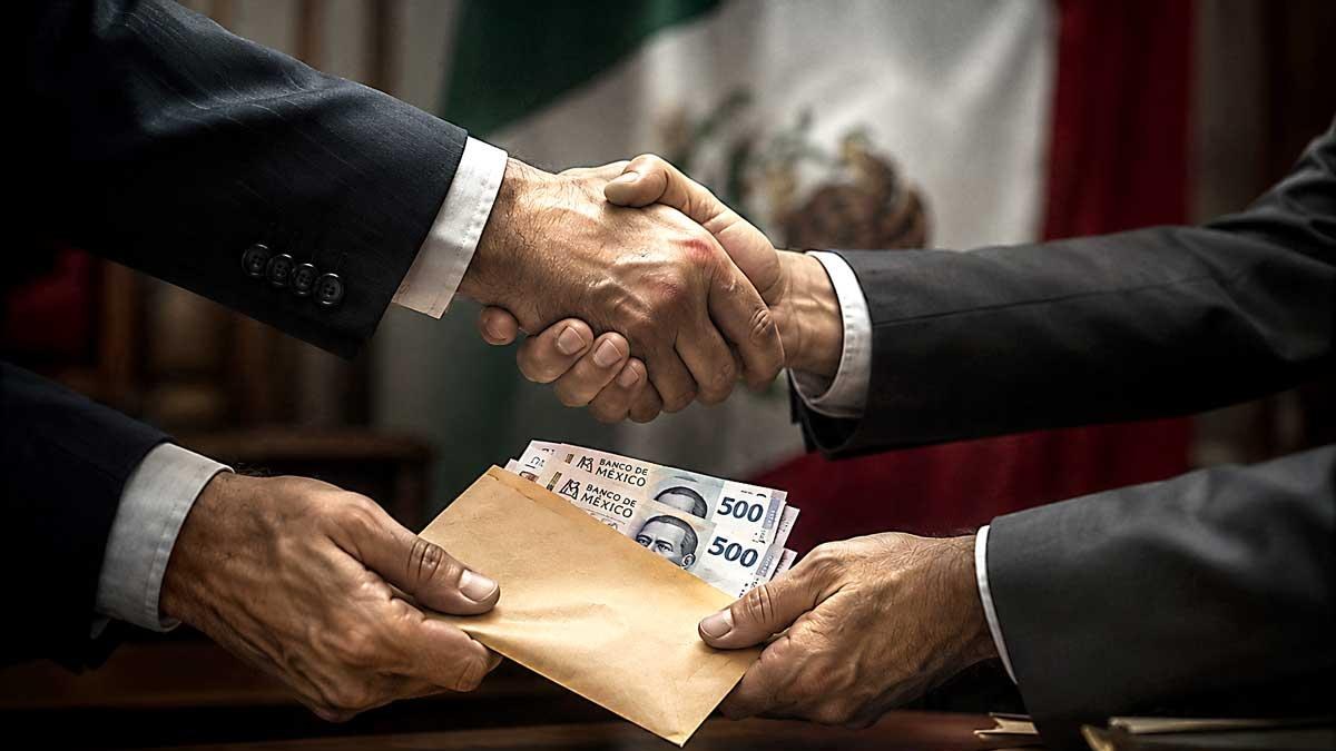 Percepción de corrupción aumenta a 53% en México