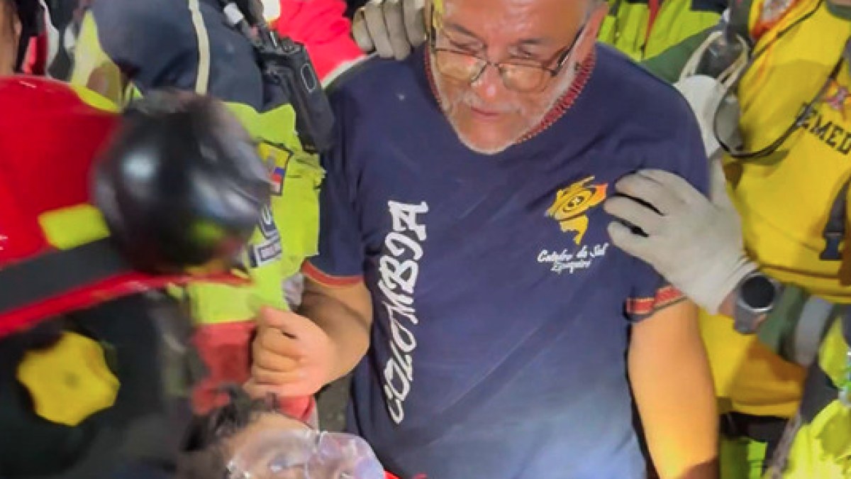 Niño venezolano rescatado tras 122 horas bajo escombros