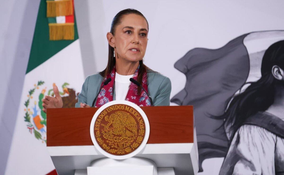 Sheinbaum rechaza diálogo directo con la CNTE