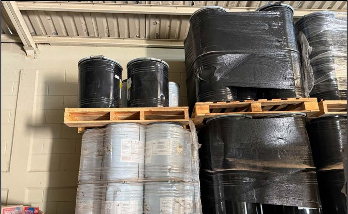 Decomisan 24 mil litros de metanfetamina en Sinaloa