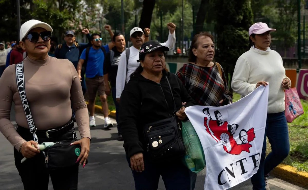 CNTE anuncia nueva jornada de protestas en CDMX