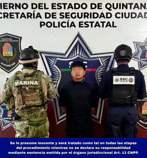 Detienen a hombre por encubrimiento en Benito Juárez