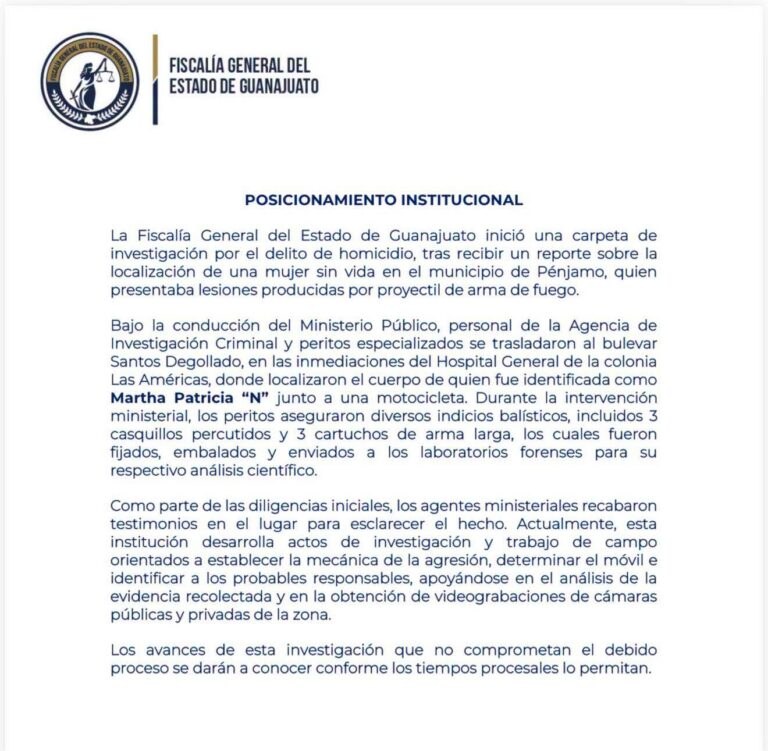 Asesinan a buscadora Patricia Negrete en Guanajuato
