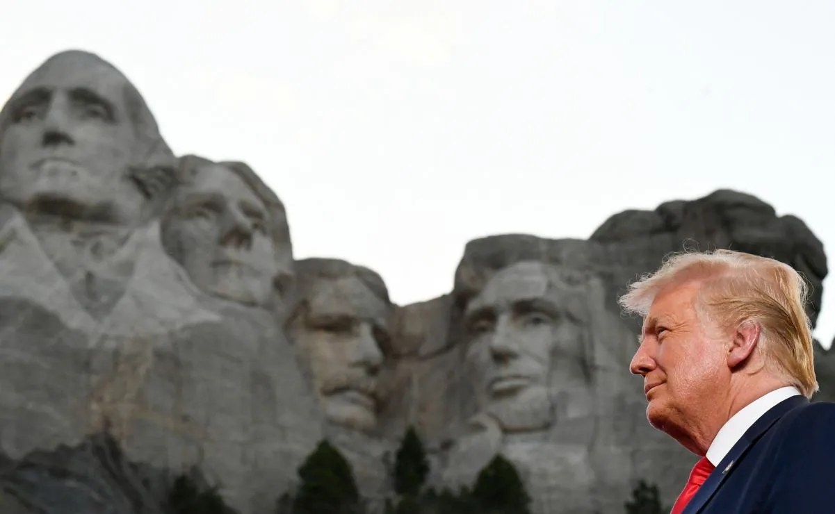 Trump dará discurso en Monte Rushmore por independencia