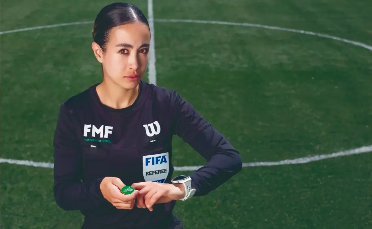 Katia Itzel García, primera mexicana árbitra en Mundial 2026