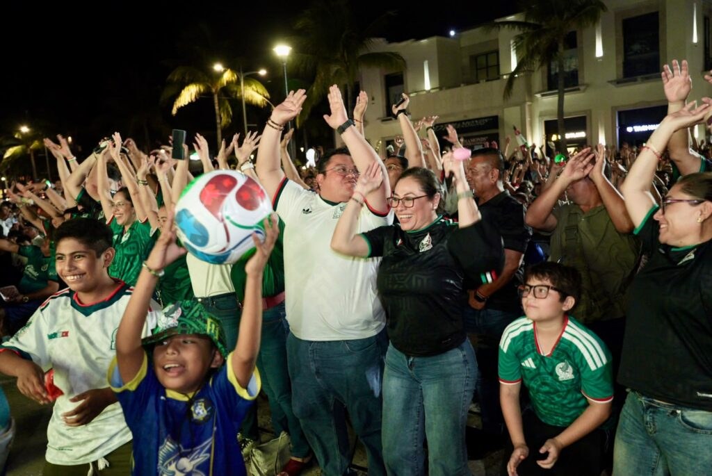 Cozumel celebra victoria de México en Fut Fest 2026