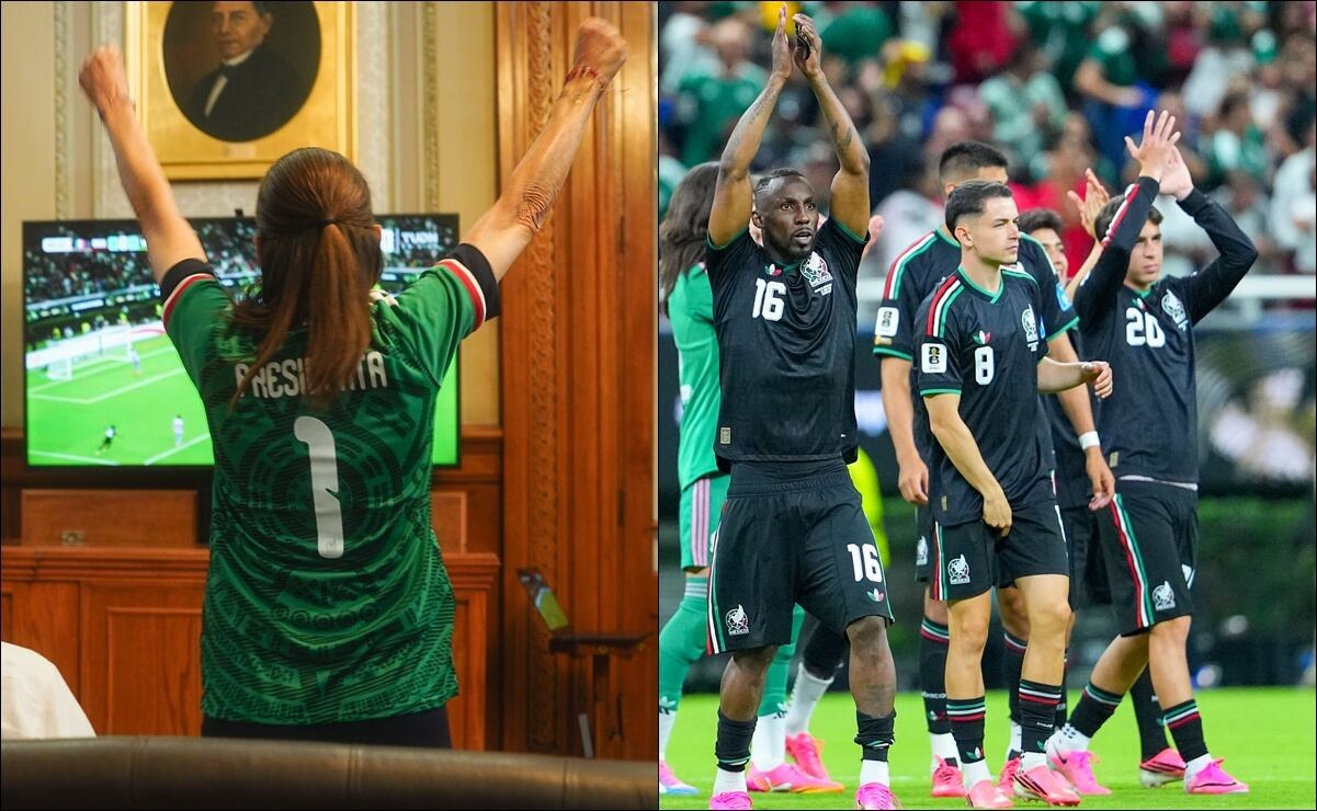Sheinbaum felicita a México por triunfo ante Corea