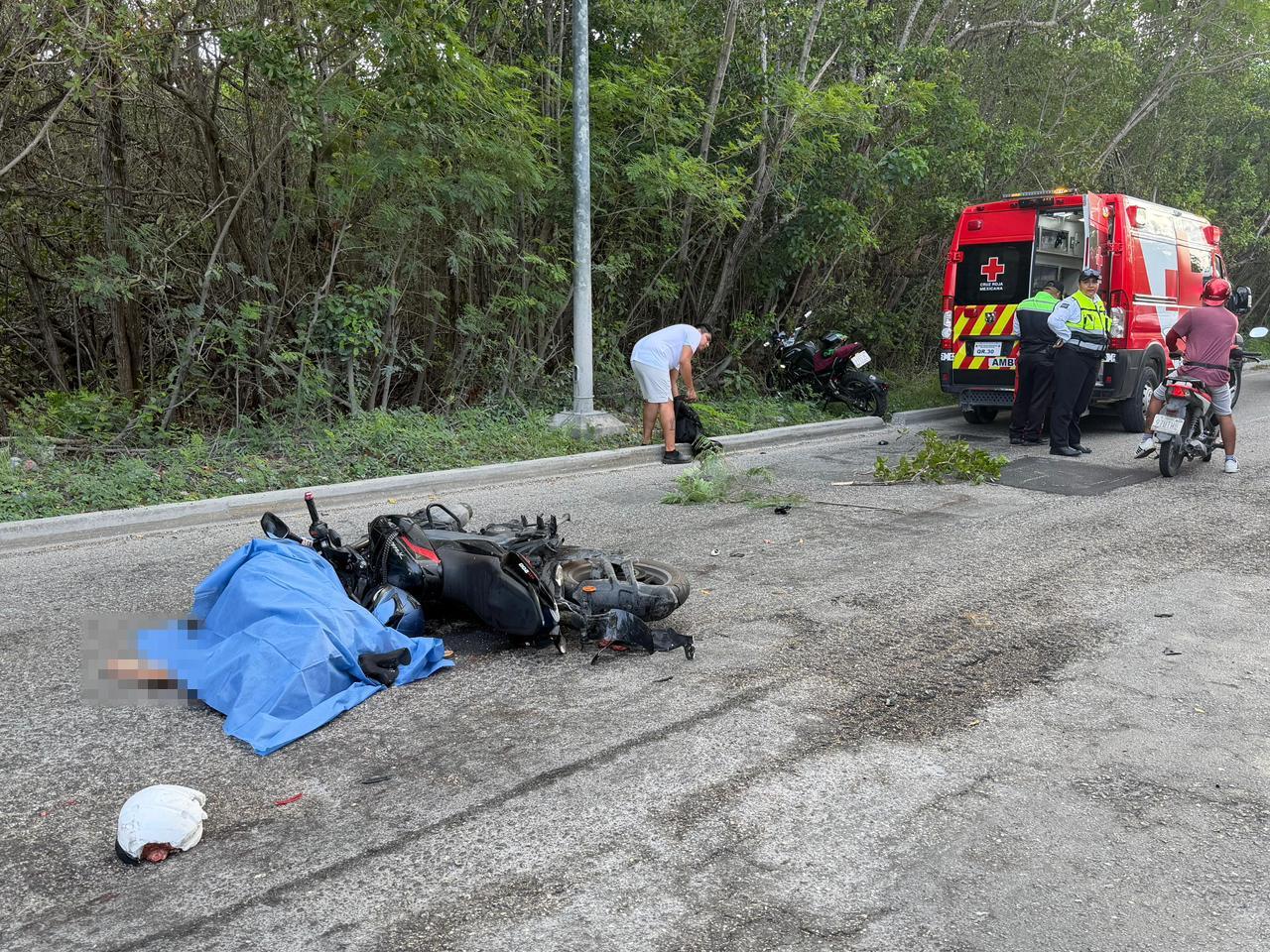 Mujer muere atropellada por autobús en Cancún