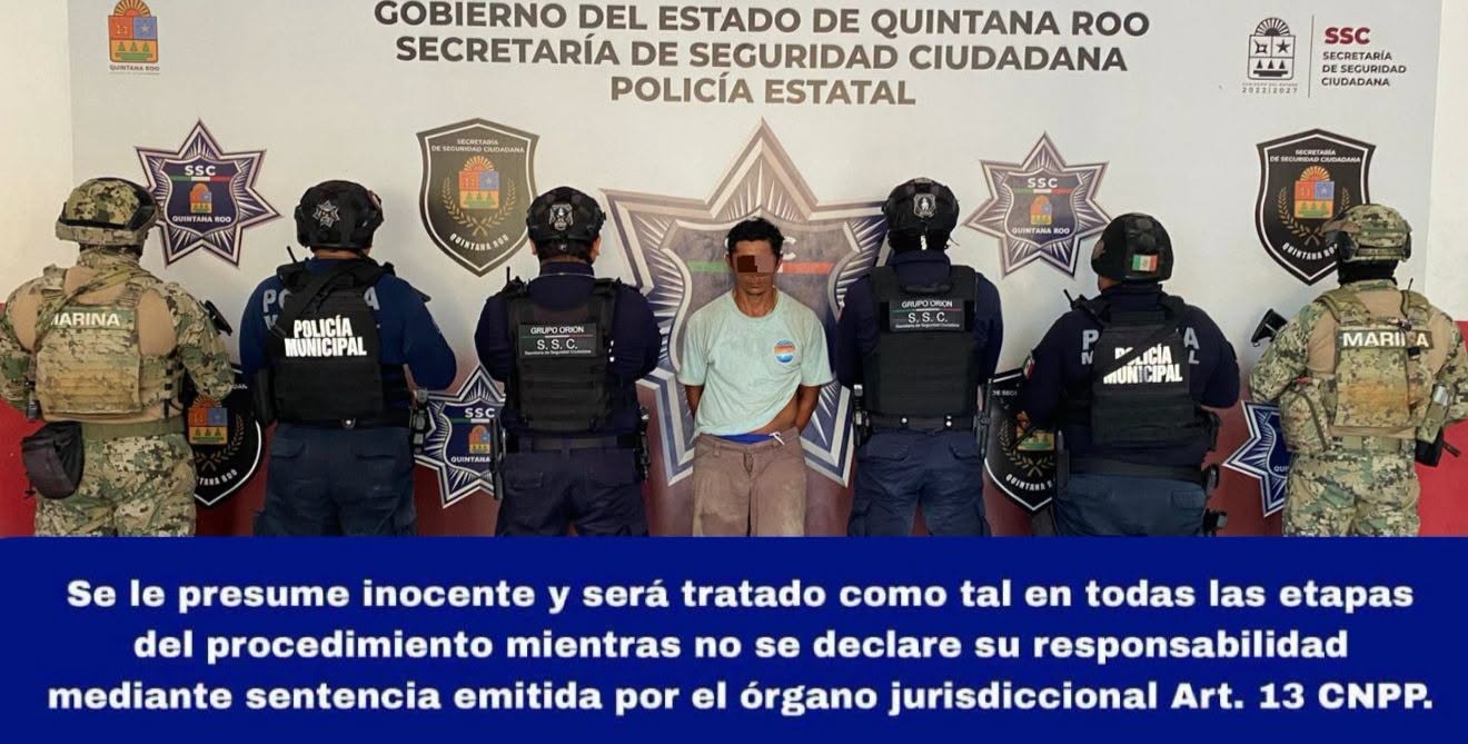 Detienen a presunto ladrón en colonia Adolfo López Mateos
