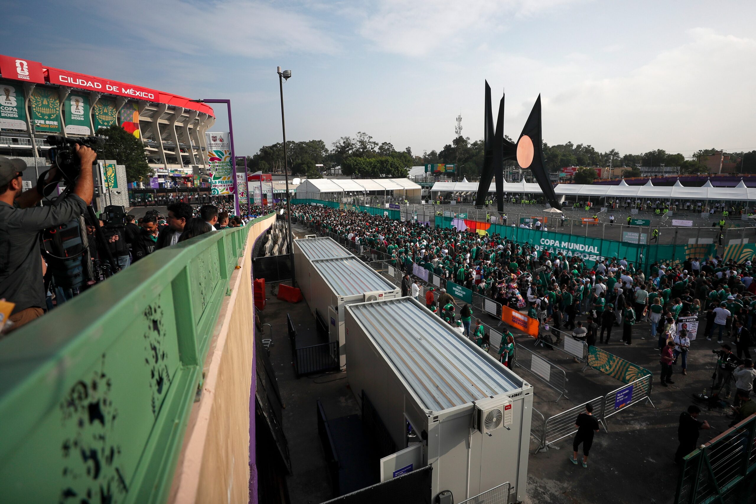 Aficionado se desmaya antes de inauguración del Mundial 2026