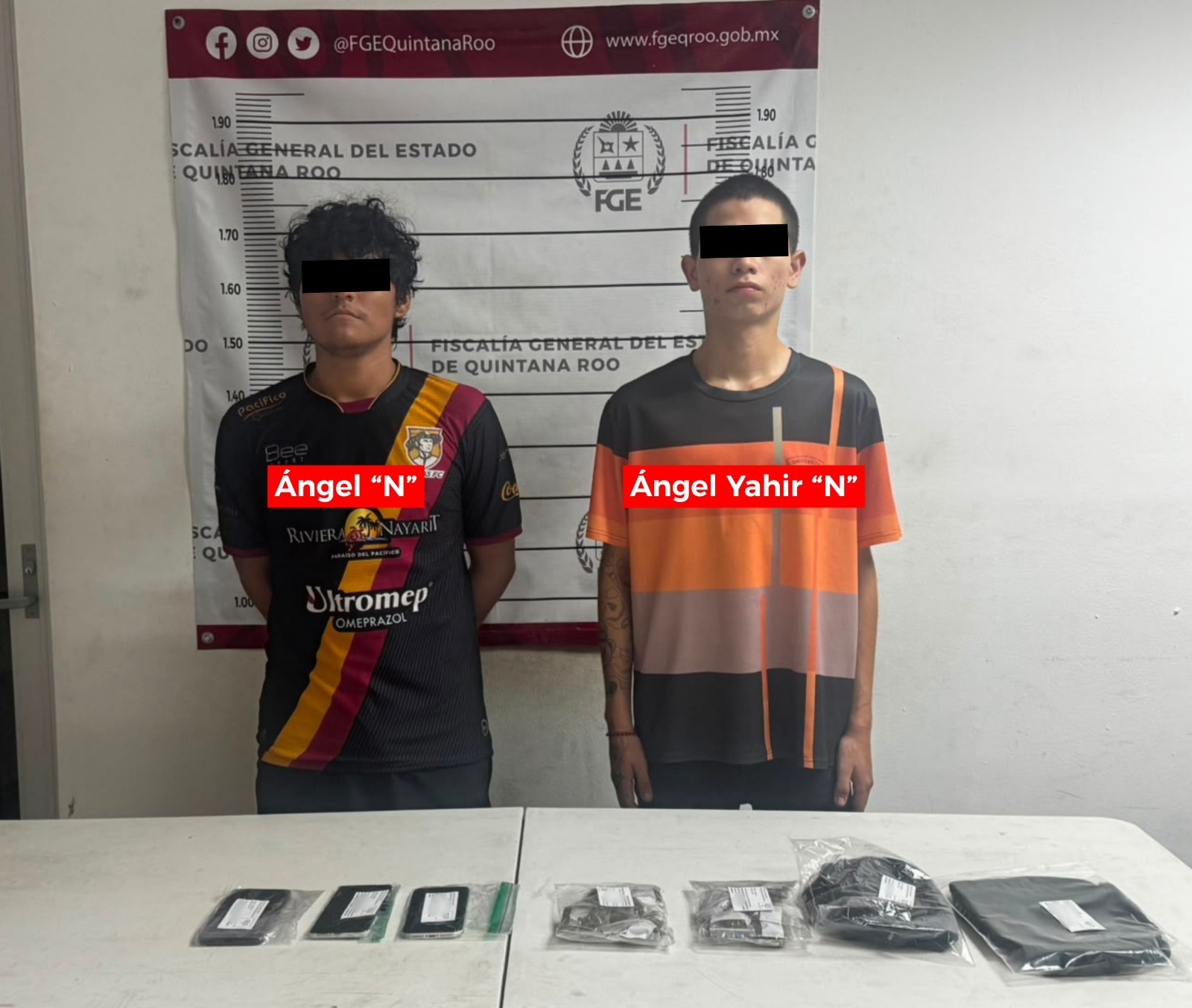 Detienen a dos por narcomenudeo en Benito Juárez