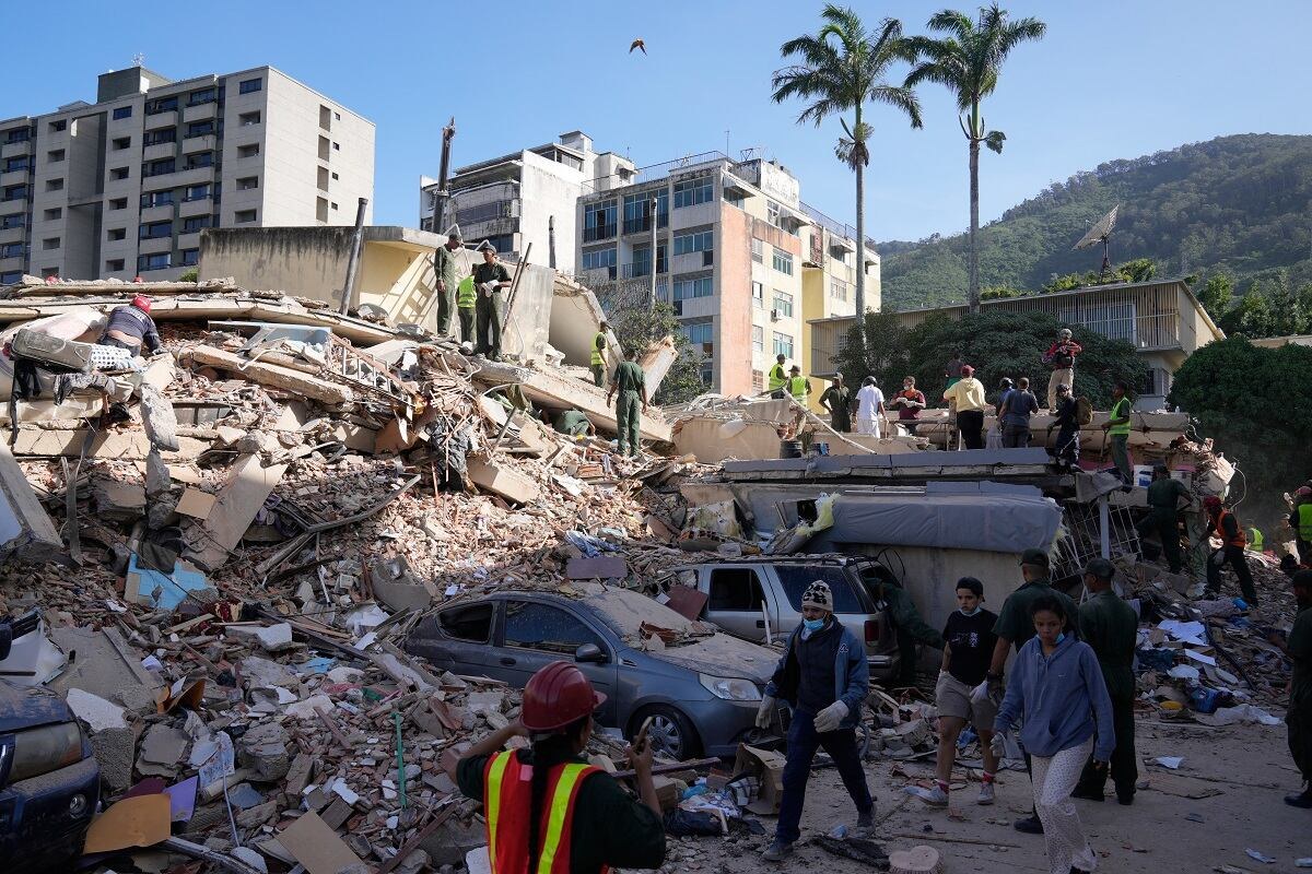 Terremotos en Venezuela dejan 188 muertos y miles de heridos