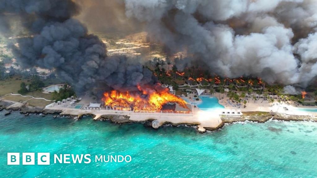 Incendio en hotel de República Dominicana deja una muerte