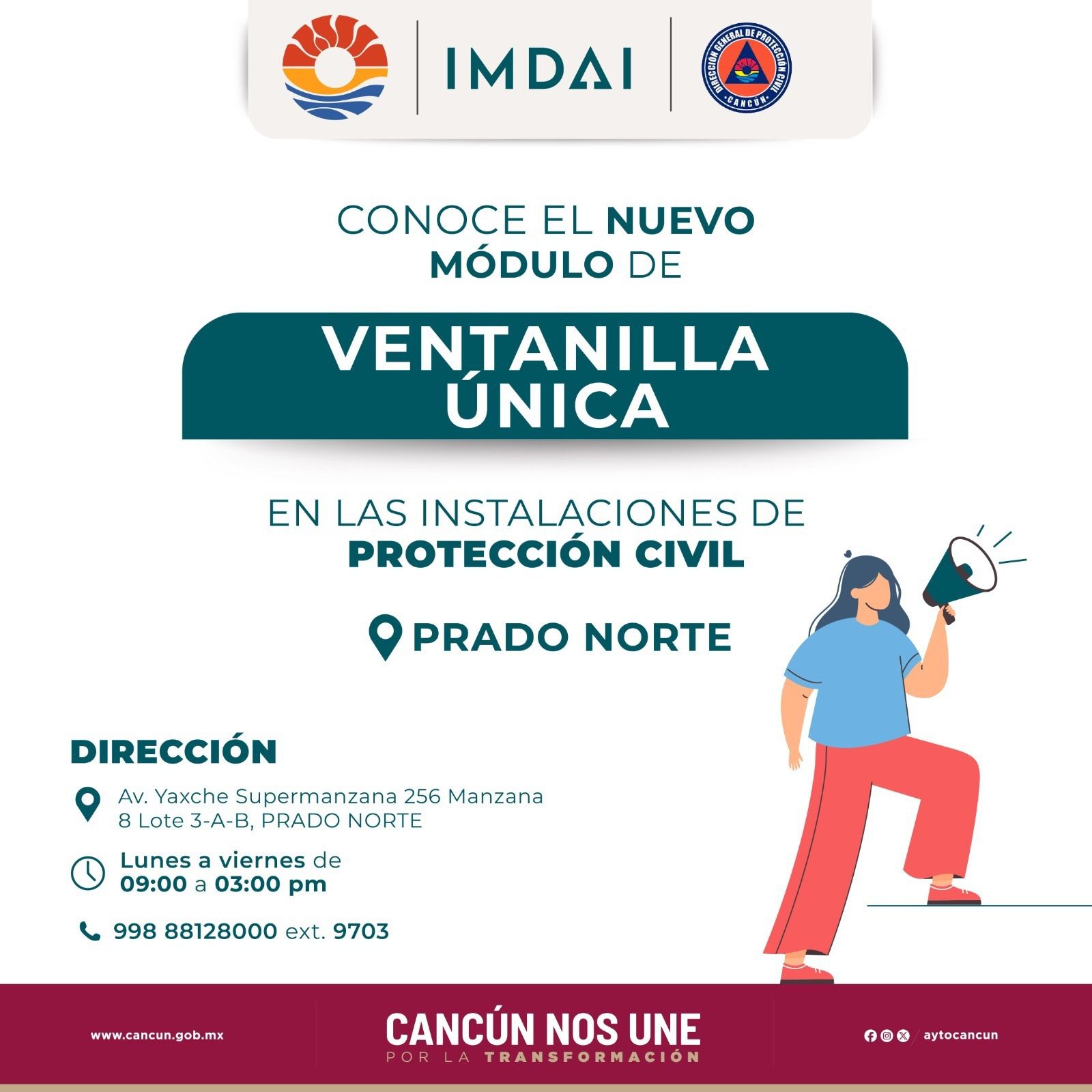 Benito Juárez facilita trámites en Ventanilla Única