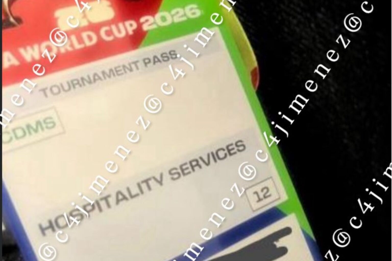 Detienen a hombre por rentar acreditación del Mundial 2026