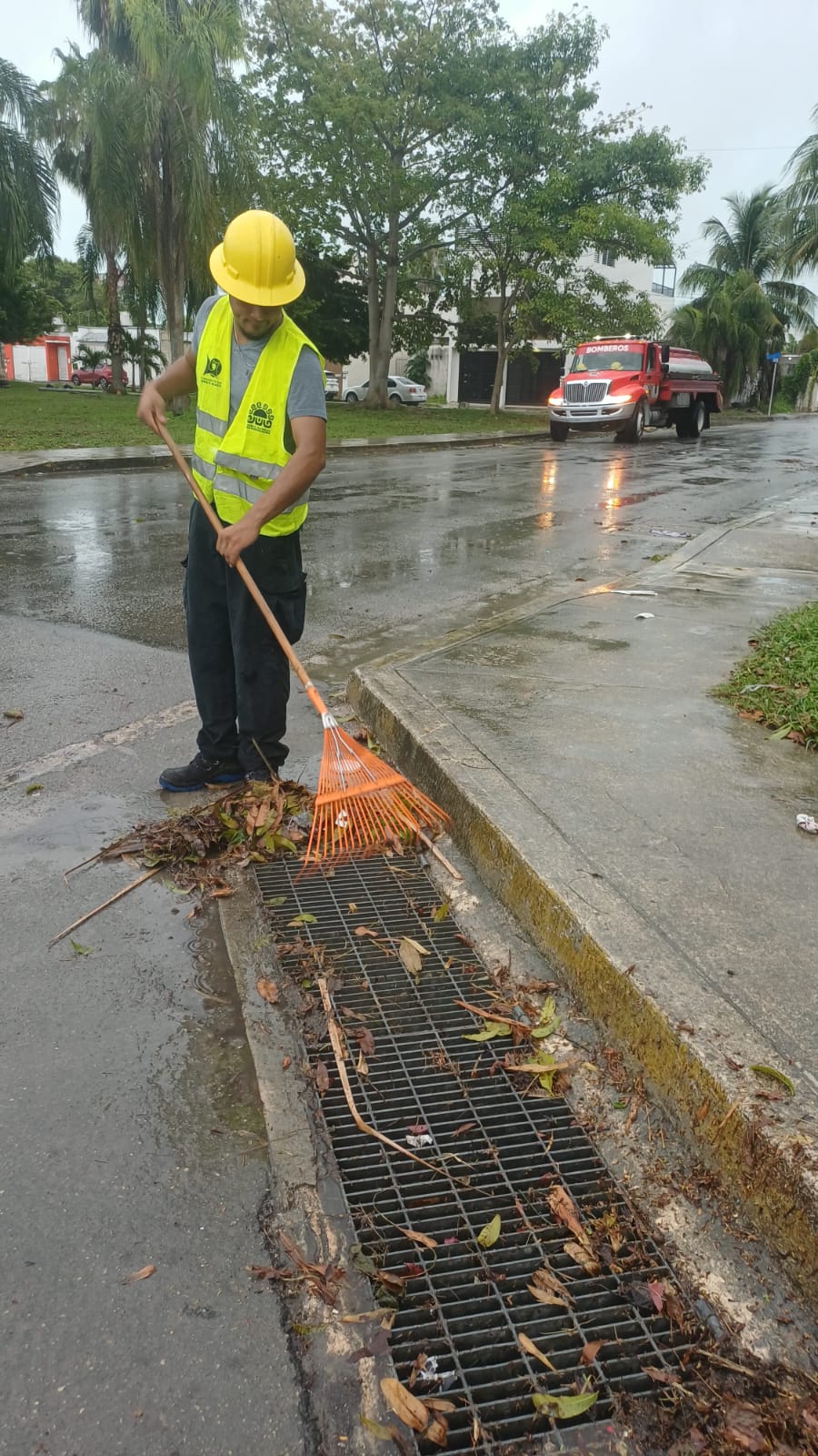 Operativo Tormenta activo en Chetumal por lluvias