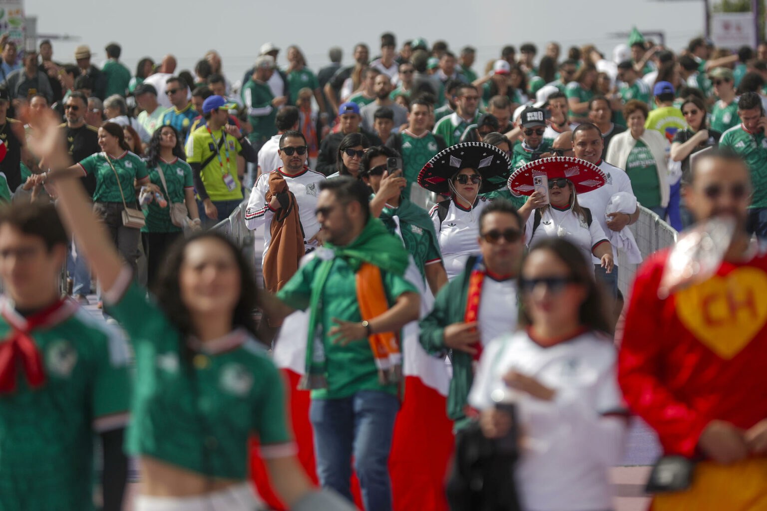 Sheinbaum asiste a inauguración del Mundial 2026 en GAM