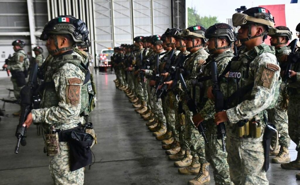 Ejército despliega mil soldados para reforzar seguridad en Sinaloa